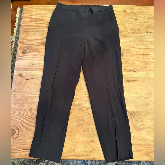 Banana Republic Pants - Banana Republic Black Tapered Ankle Crop Dress Pants Size 8